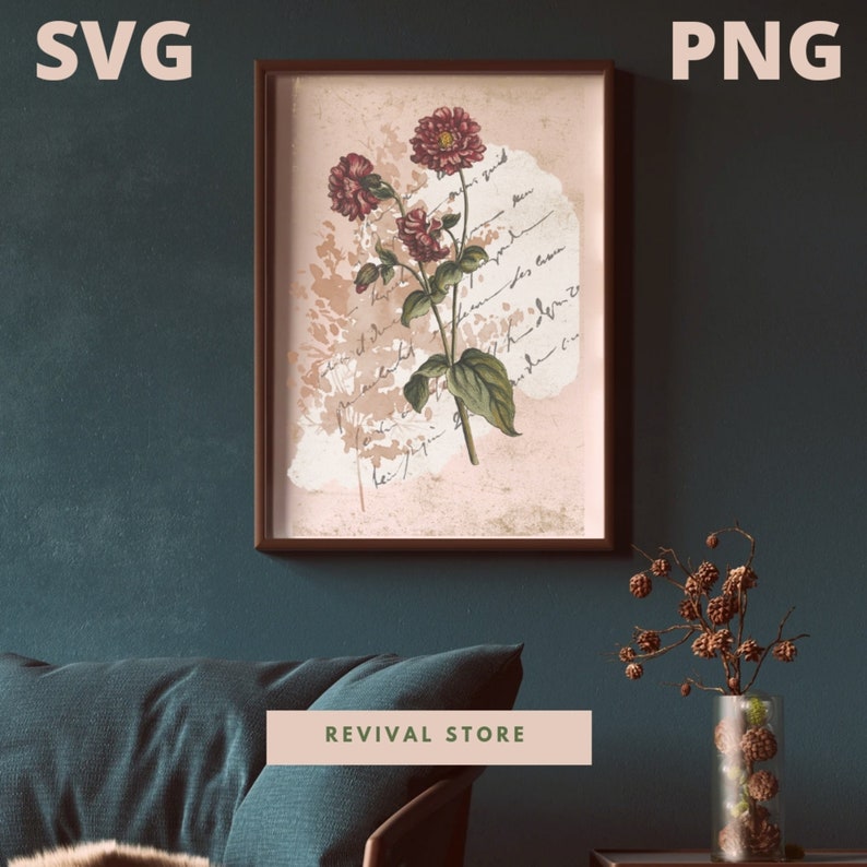 Printable Vintage Gallery Wall Art SET Antique Prints Warm Etsy