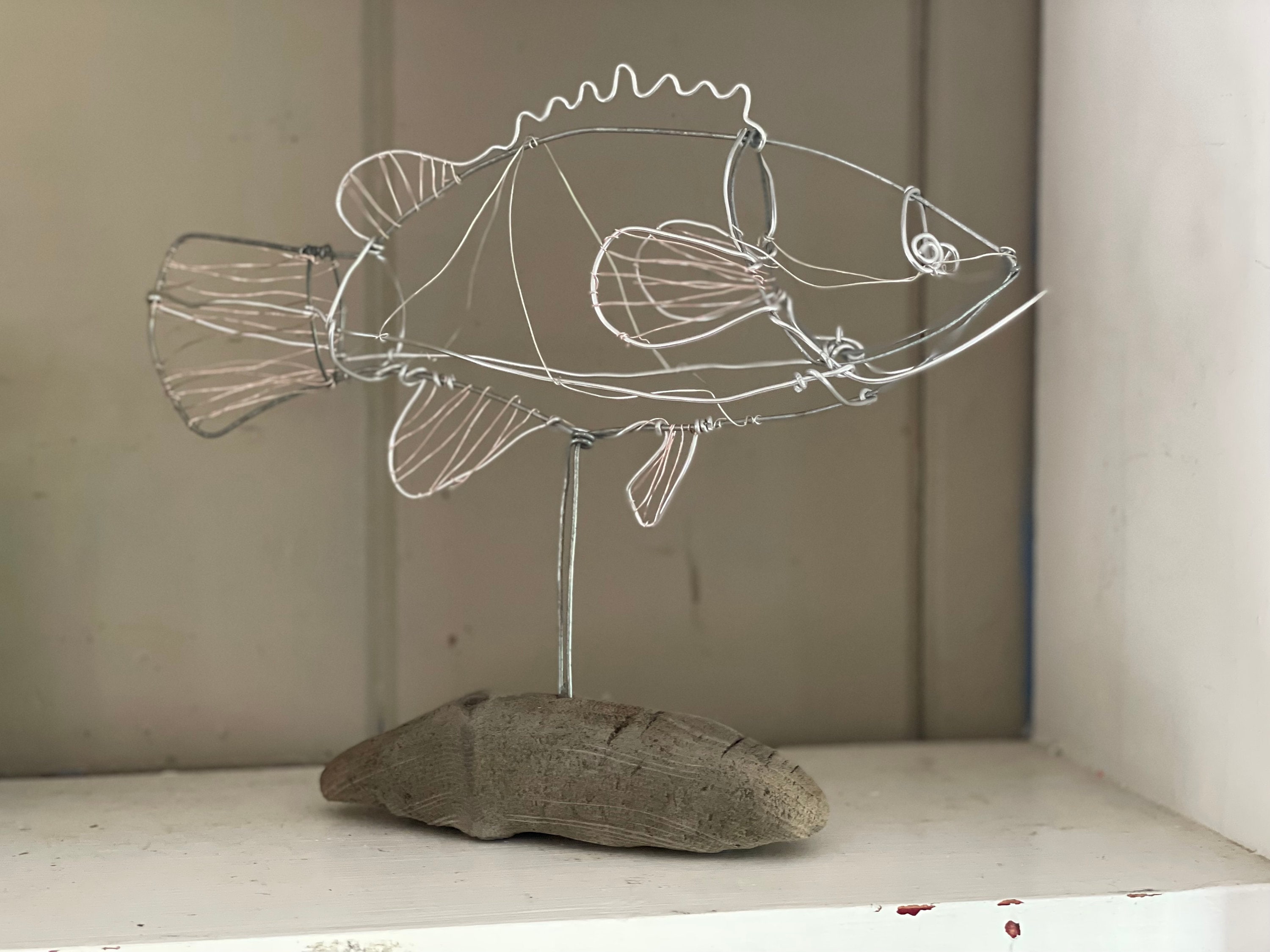 Fish Wire Sculpture -  Canada