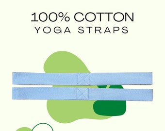 Customisable Set of Yoga Straps (3 Pairs)