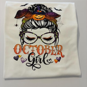 OCTOBER GIRL T-SHIRT