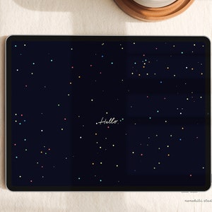 Starry Night Sky iPad Wallpaper | digital download