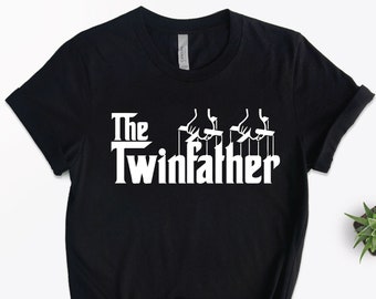 Dad from twins/ Twin Dad/Dad of twins/Father of twins/Twinfather t shirt/Twins/new twins/baby twins/fathers day twins