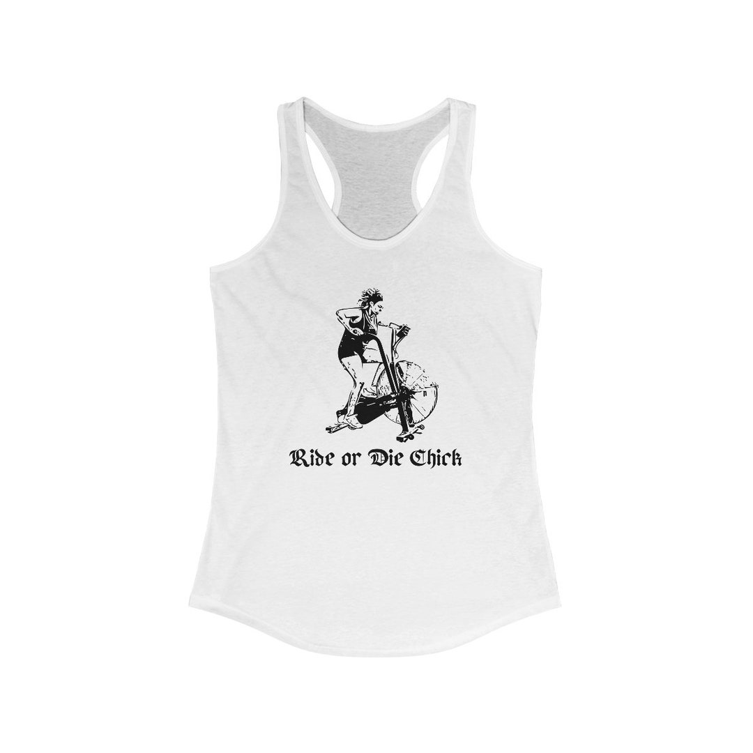 Funny Crossfit Shirt Funny Crossfit Ride or Die Assult Bike Etsy