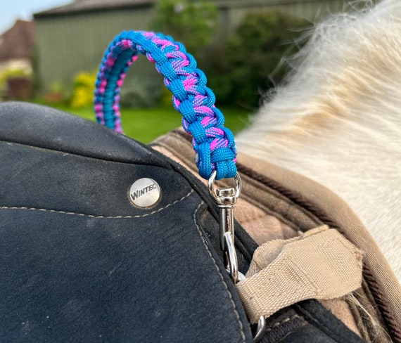 Saddle Balance Strap (Flat) - An Ideal Gift for Equestrians, Horse Riders, Pony Mad Kids, Young Horses. Available in Fun Colours!