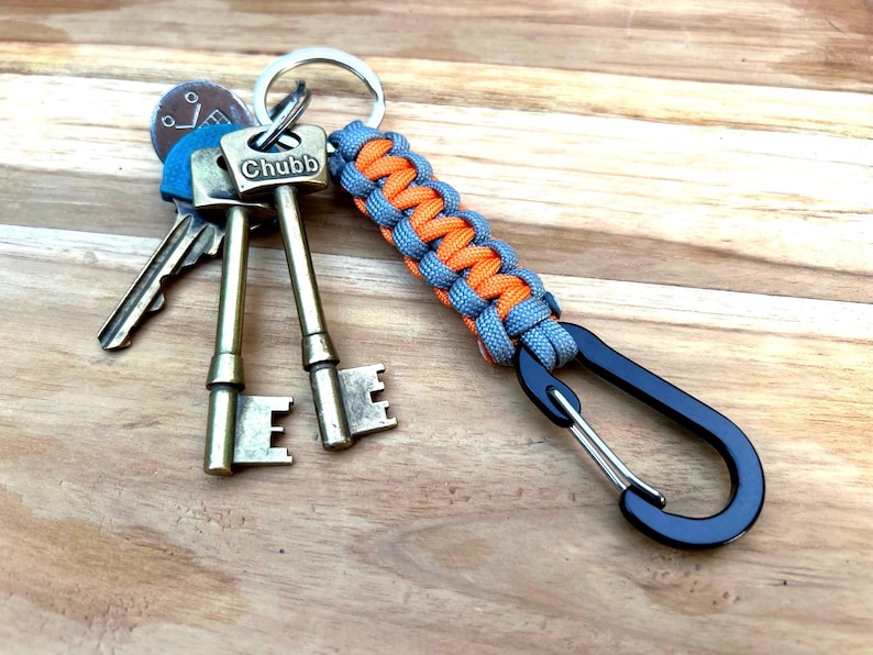 The Cargo Keyring - A Bright, Sturdy Keyring With Carabiner. Ideal to ...