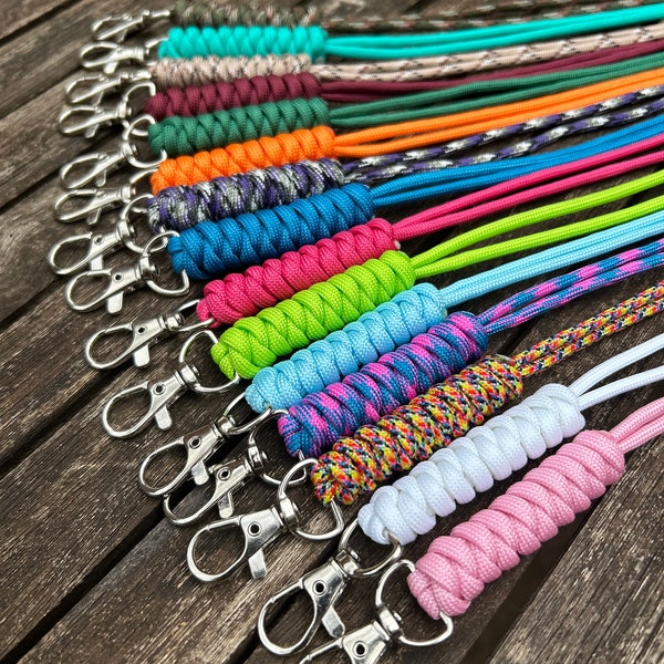 Lanyard with Swivel Clasp - A Great Gift for Teachers, Nurses, Doctors, Dog Lovers in Fun Colours!