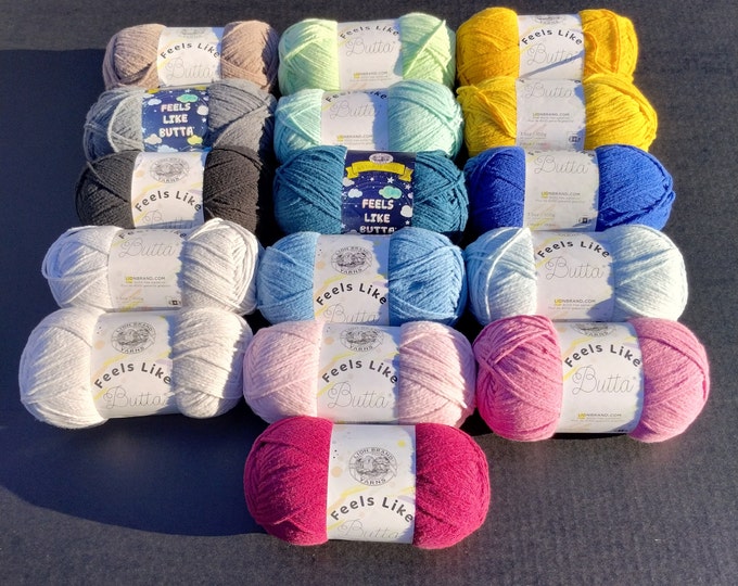 Lion's Brand HOMESPUN YARN Bulky 5 Weight Acrylic Yarn 6 Oz 170g 185yd