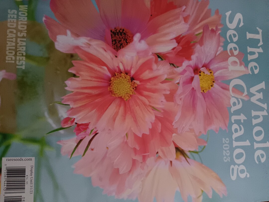 The Whole Seed Catalog 2023 Etsy