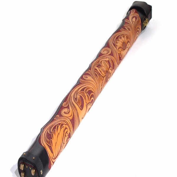 Leather Pool Cue Case Pattern Etsy