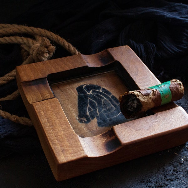 Cigar Ash Tray Etsy