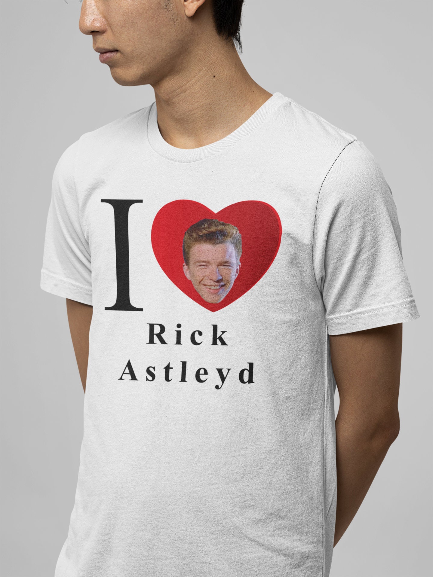 Rick Astley For Prime Minister - Womens T-Shirt - 80s 80's Rolled Song  Lyrics