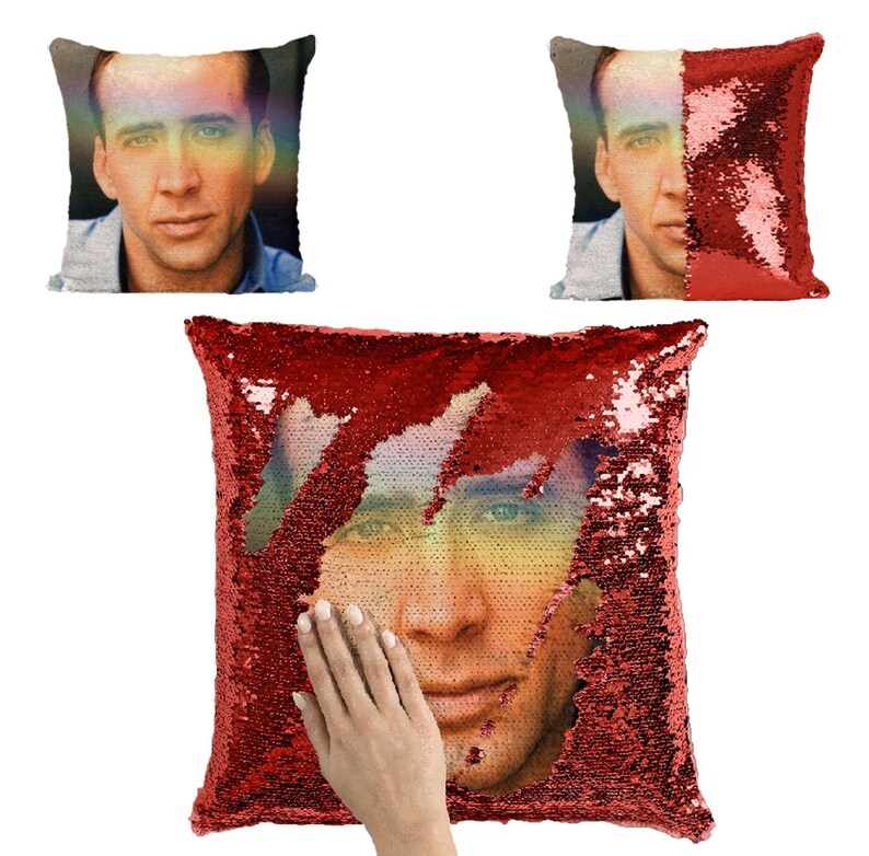 Pillowcase Mermaid Pillow Nicolas Cage Mermaid Pillow Nic Cage