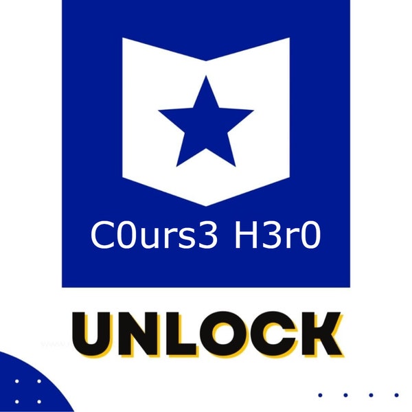 C0urs3 H3r0 Unlock Services | 1 Day, 1 Week, 1 Month Access