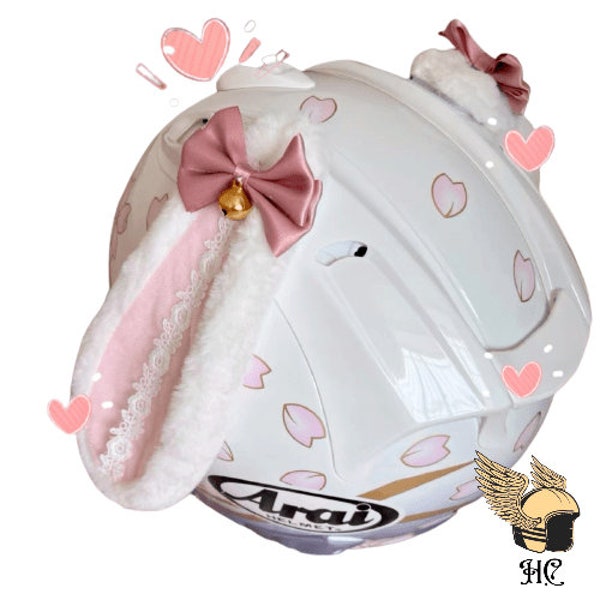 Motorcycle Helmet Bunny Cover - Etsy UK