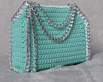 schema per borsa all’uncinetto stile falabella