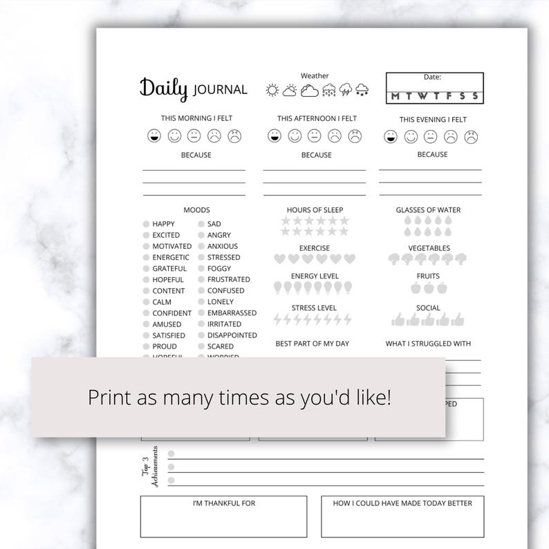 daily prompts