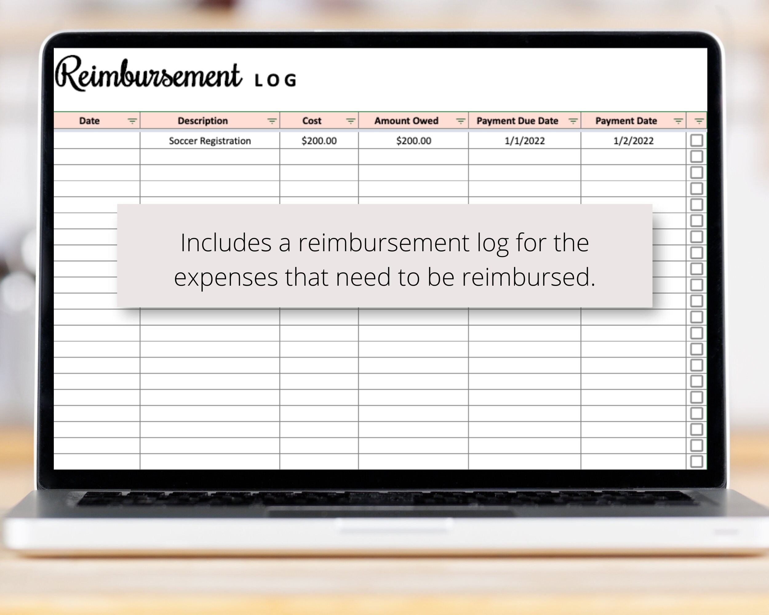 Child Support Tracker Google Sheets Spreadsheet Child Custody Etsy