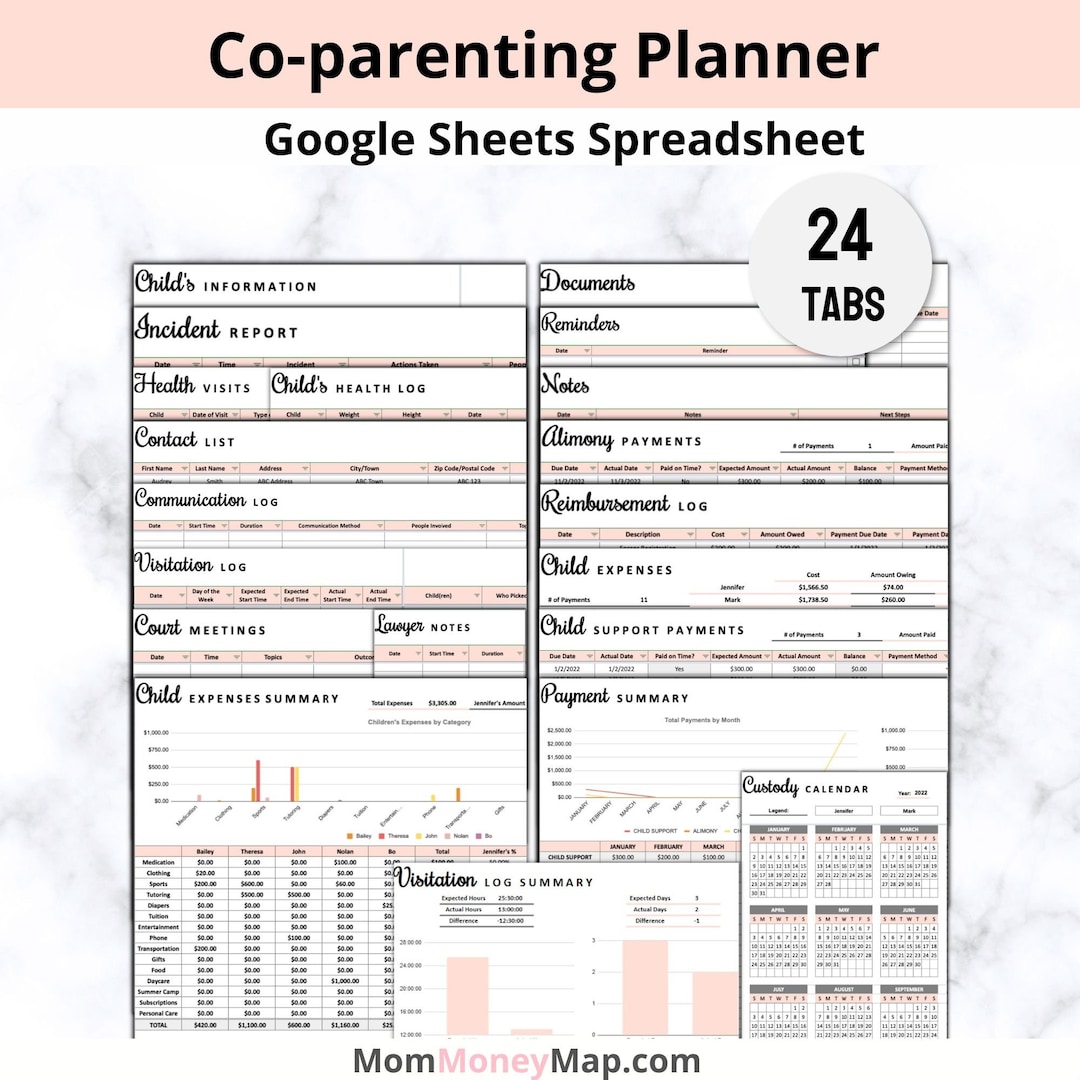 Older Child Point Sheet Instructions and Template - Pillars for