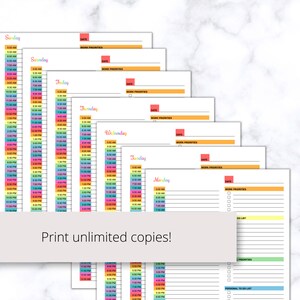 work from home to do list pdf