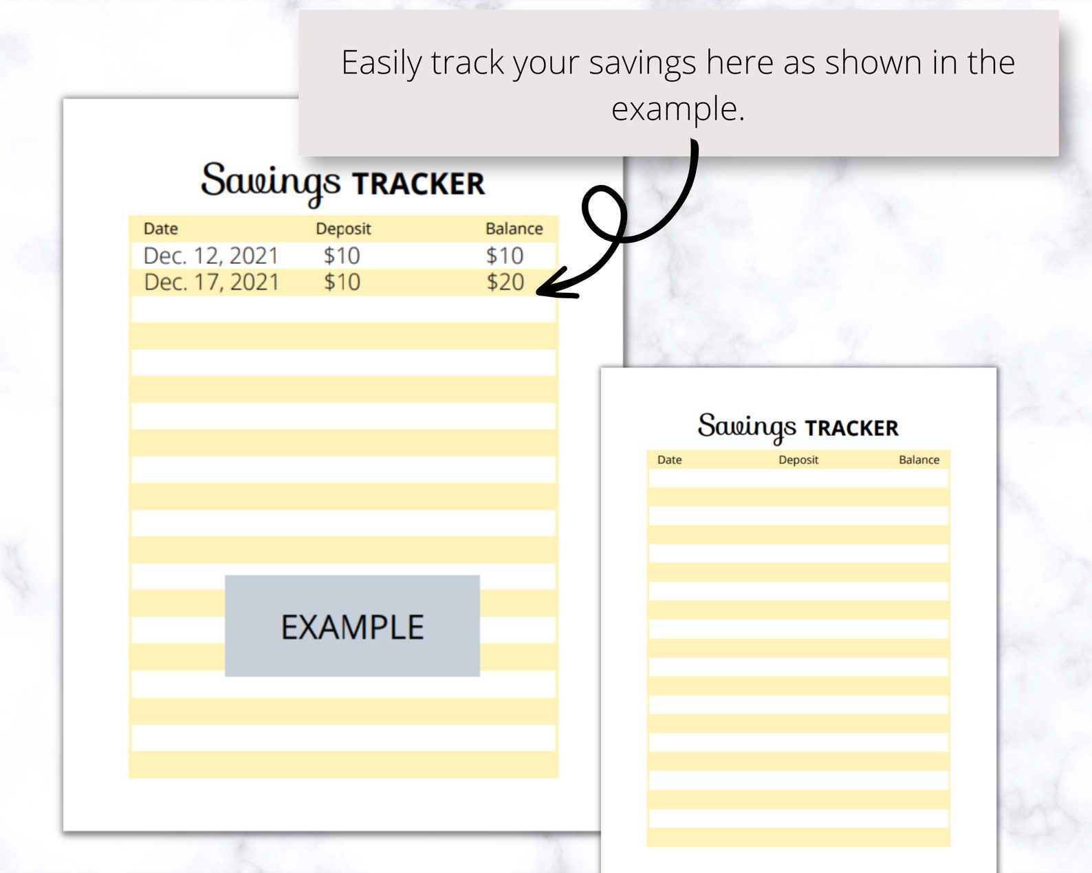 Savings Tracker Printable PDF, Piggy Bank Savings Chart, Weekly Savings ...