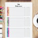 Kids Daily Checklist Printable PDF, Children's Daily Schedule, Daily ...