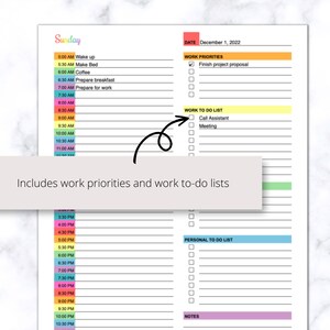 wfh task template pdf