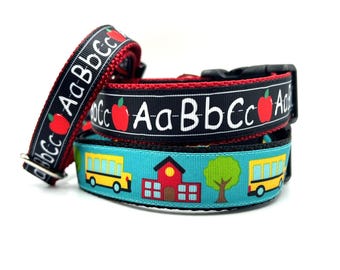 School Days Dog Collar