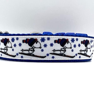 Ski Time Dog Collar