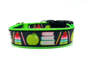 Teacher&#39;s Desk Dog Collar