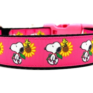 Sunflower Beagle Dog Collar