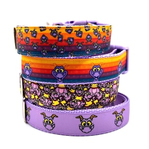 Collier pour chien dragon violet