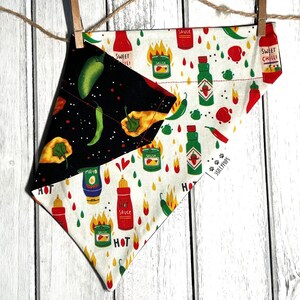 Hot Sauce Over the Collar Bandana