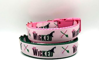 Good Witch Bad Witch Dog Collar