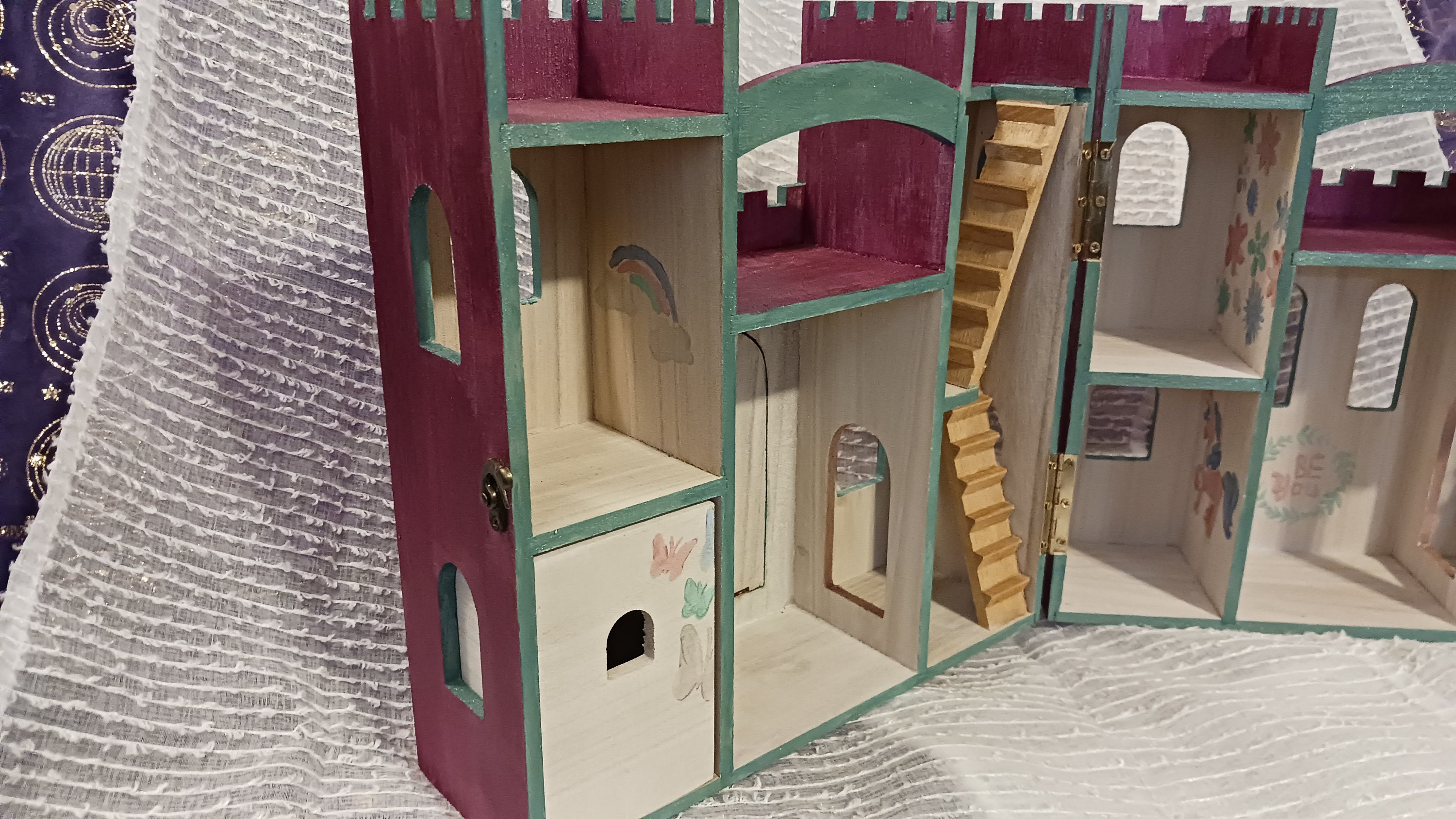 Wooden Castle Etsy UK