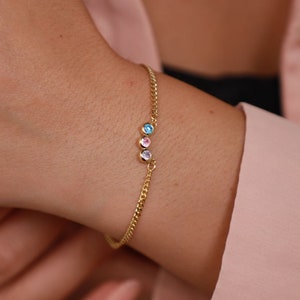 Family Bracelet, Birthstone Bracelet for Grandmother, Family Birthstone Bracelet, Grandmother Bracelet, Birthstone Bracelets,Birthstone Gift