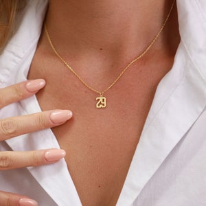 number pendant