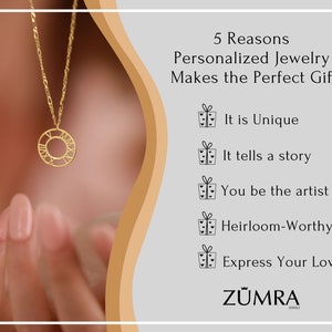 Roman Numeral Necklace