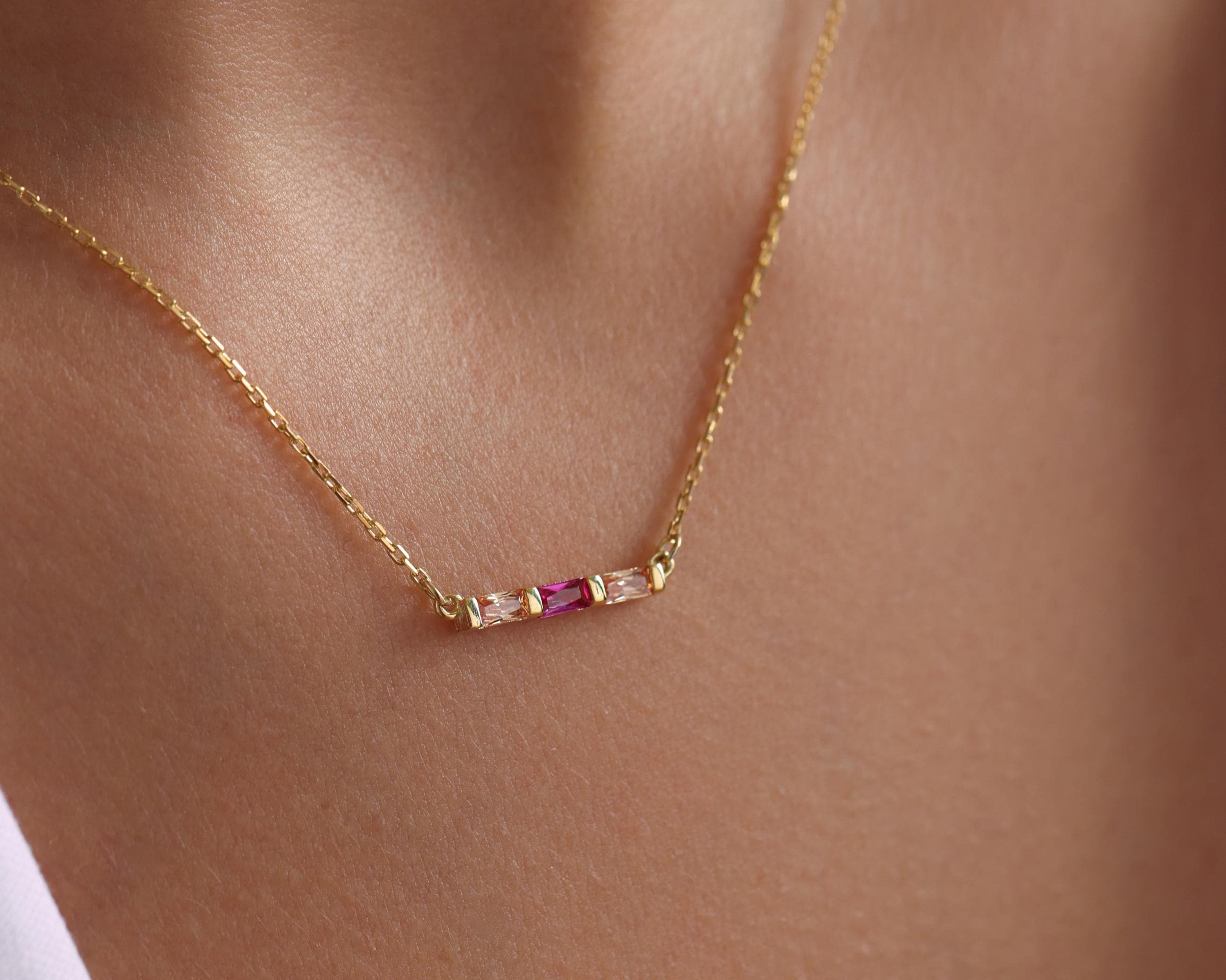 Collier Personnalisé Avec Pierre De Naissance Pour Maman Mère Cadeau Bijoux Initiaux Collier Maman Collier Famille Breloque Maman Grand-mère Collier Bijoux En Or - France