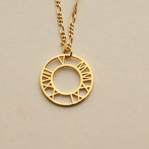 Custom Numeral Necklace