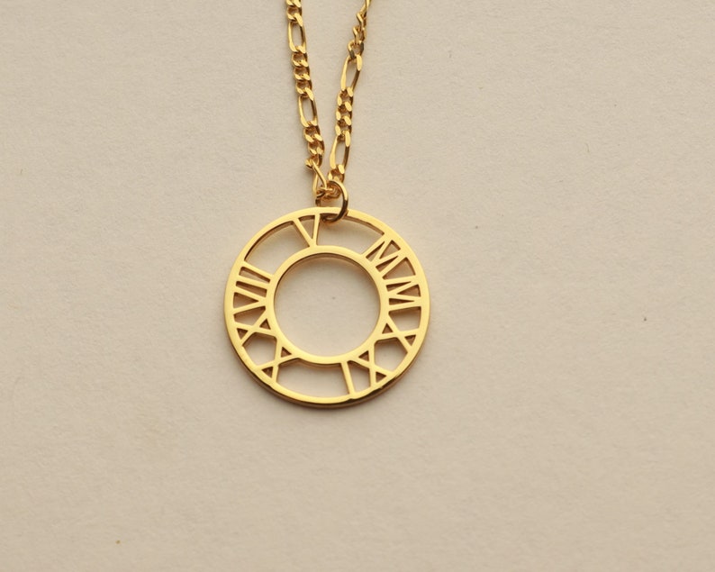 Custom Numeral Necklace