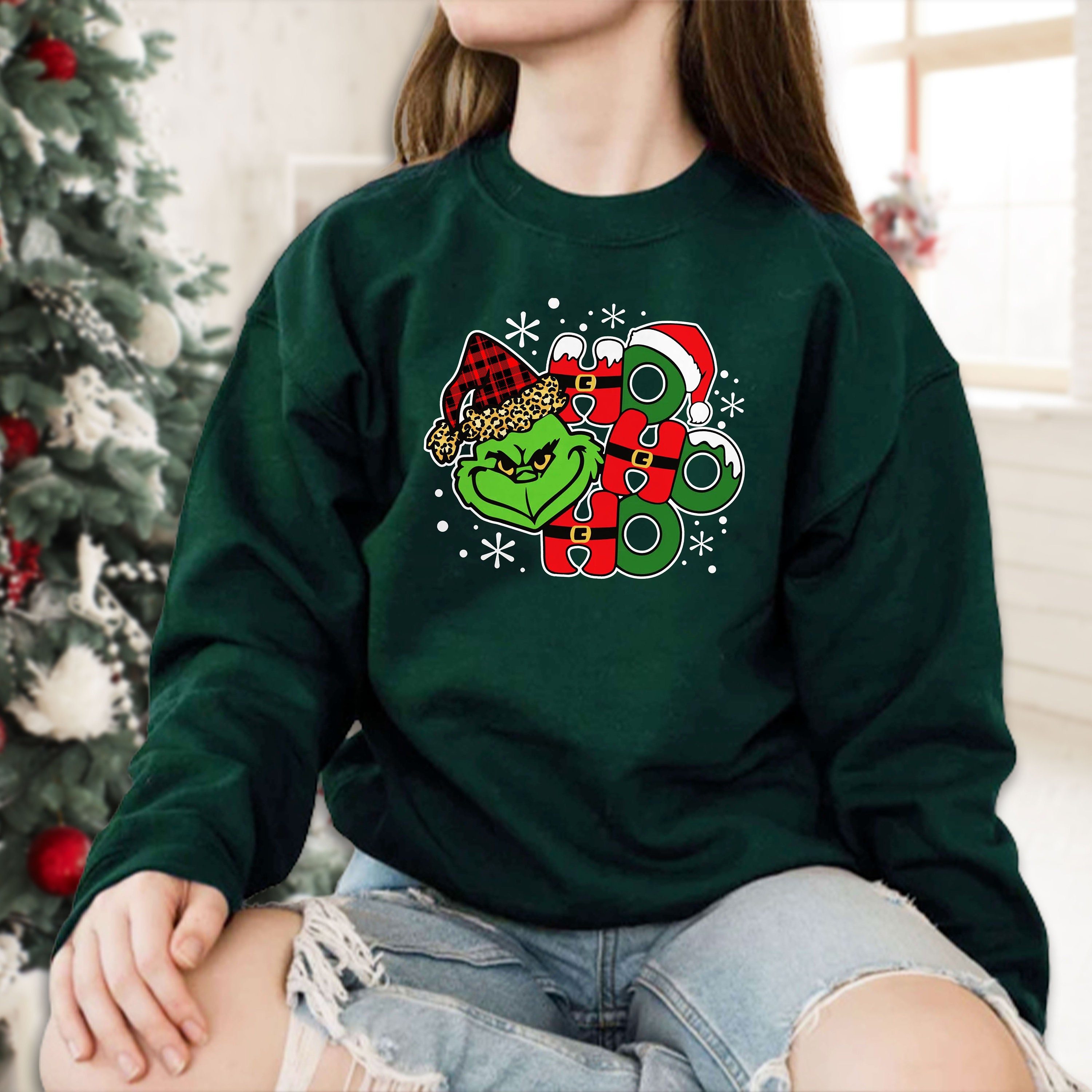Christmas Sweater Grinch - Etsy