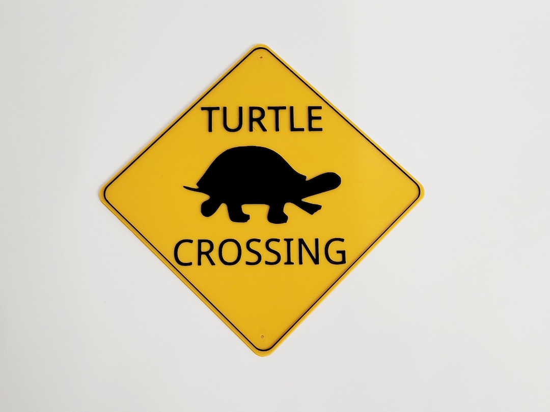 turtle crossing signs Turtle Island