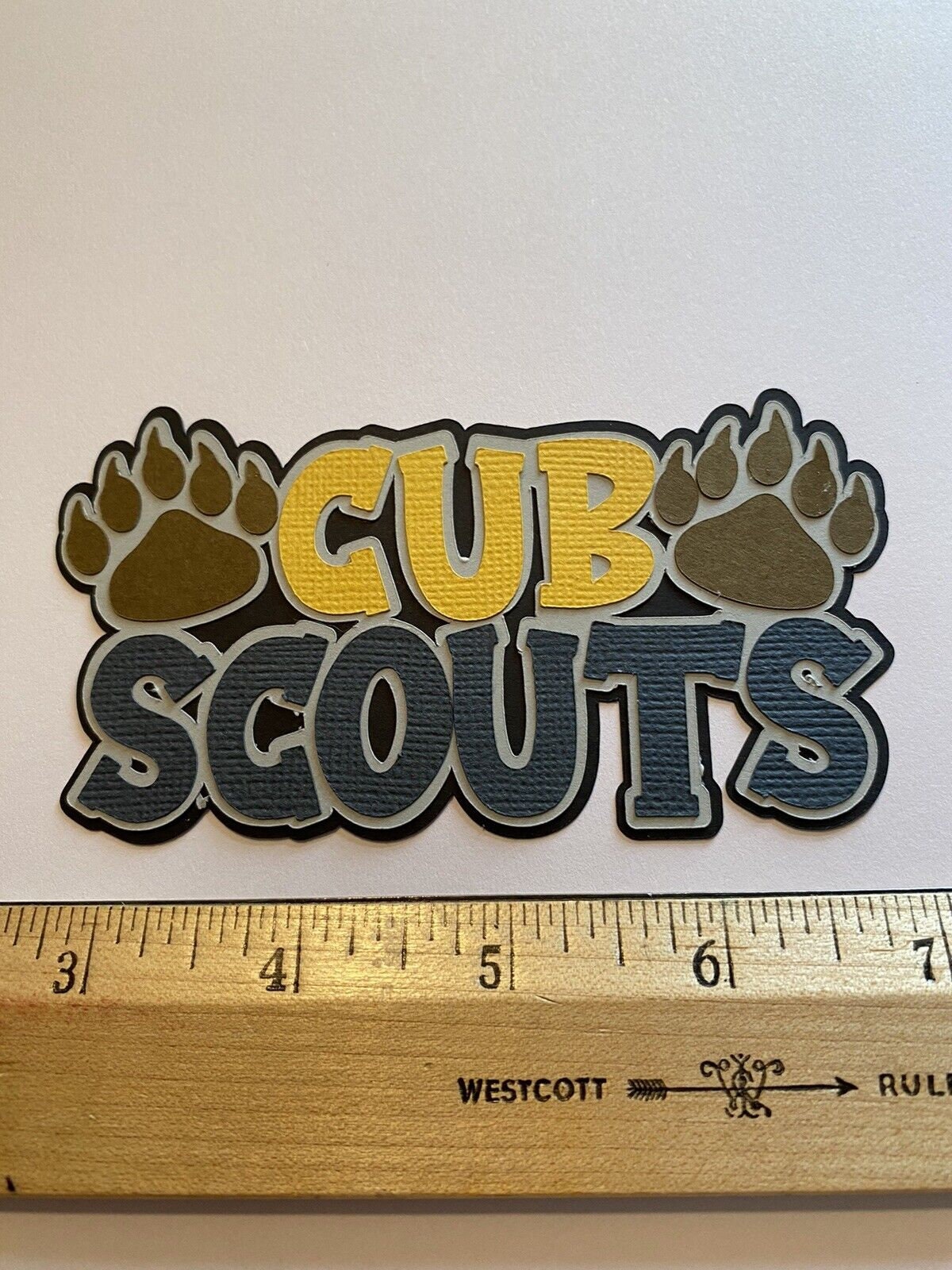 Boy Scouts Of America 12x12 Cub Scout Scrapbook Album & More Paper &  Stickers