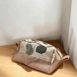 Makeup bag | Toiletry bag | Cosmetic bag Eykalyptus