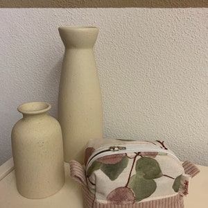 Handmade makeup bag | toiletry bag | cosmetic bag