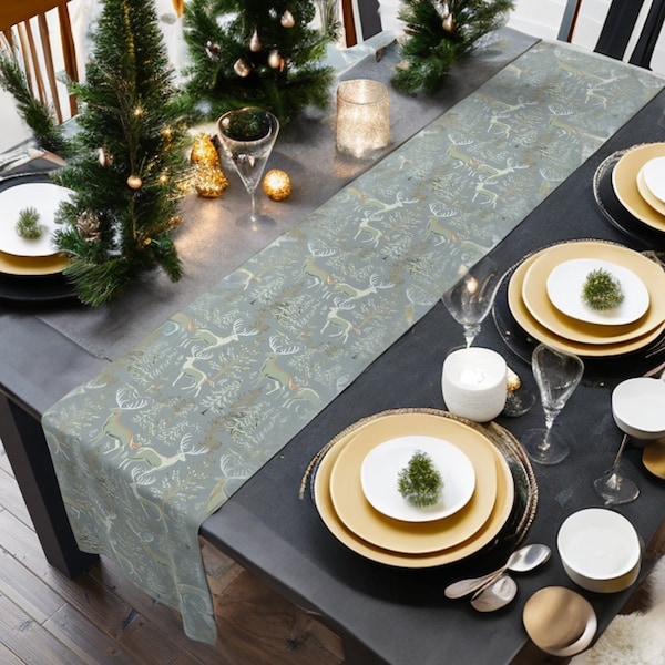 Holiday Table Runner Patterns Etsy