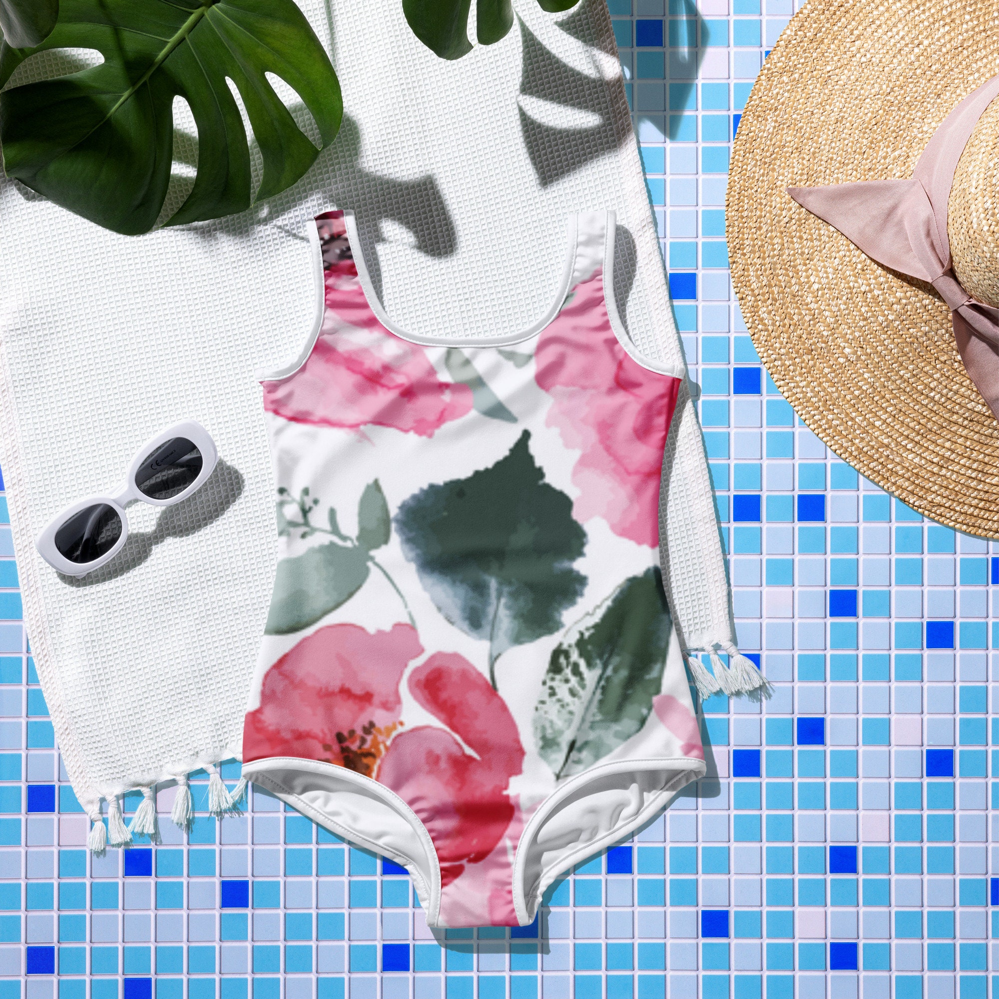  Bluey & Bingo Infant Baby Girls One-Piece Bathing Suit