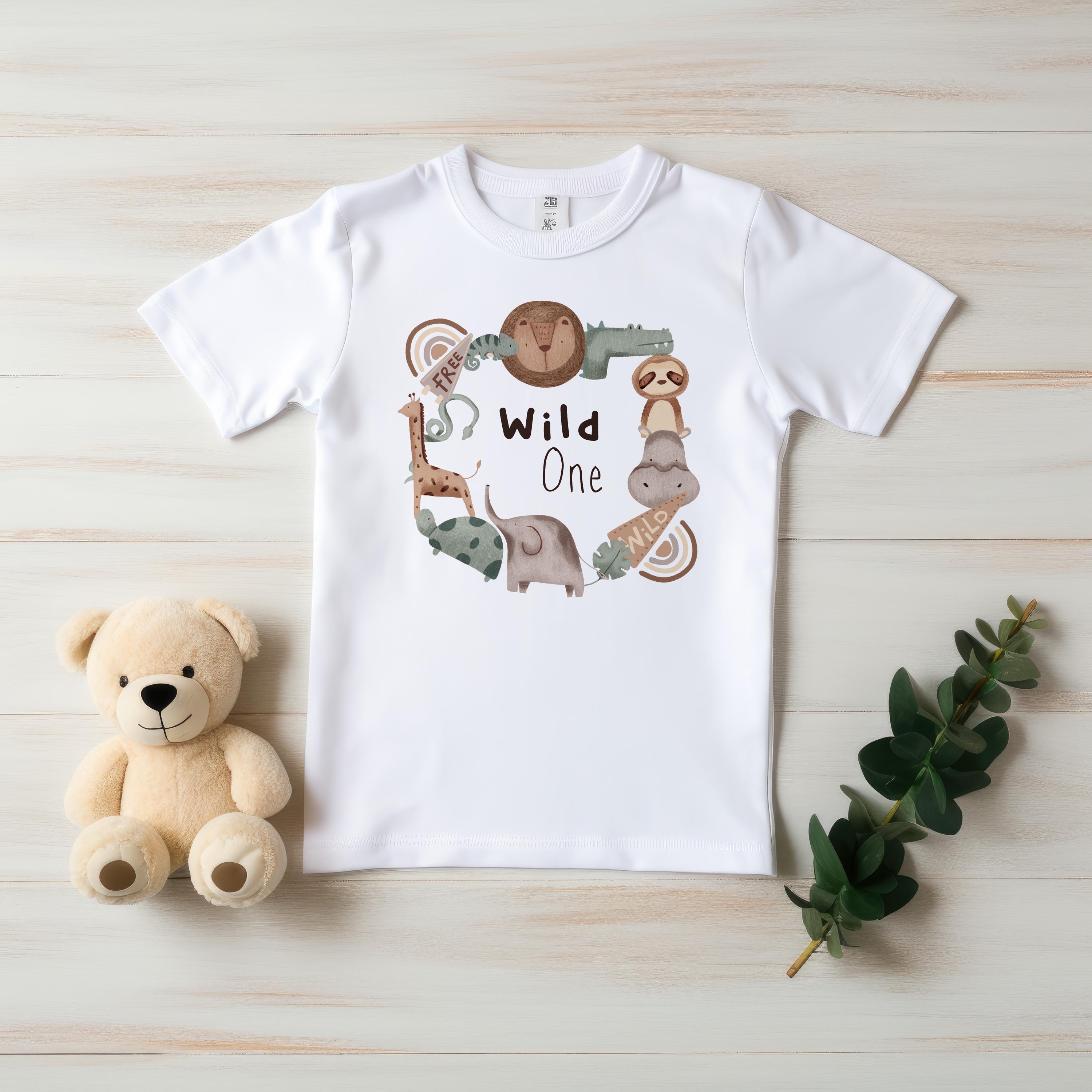 PNG for Sublimation Wild One Clipart Safari Birthday Clipart First ...