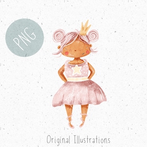 Princess PNG for Sublimation, PNG Girls Clothing, Fairytale png, Princess Clipart, Princess Graphic, png Commercial, png for Heat Transfer