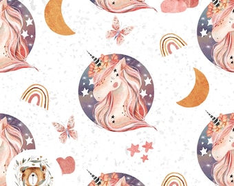 Unicorn Seamless Pattern Unicorn Seamless Digital Paper Unicorn Sublimation unicorn Repeat Pattern for fabric Fairytale Digital File Fantasy